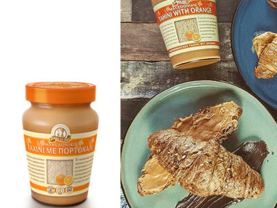 Tahini with orange