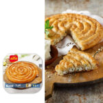 Kihi pie with feta cheese