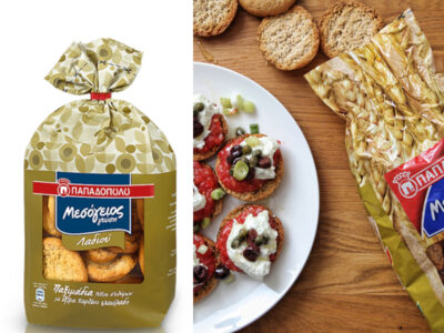 Mini rusks with olive oil