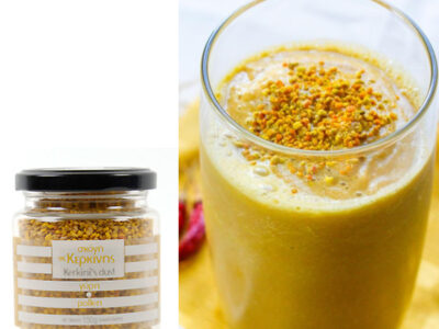 Kerkinis dust bee pollen