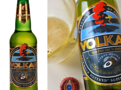 Volkan blonde beer