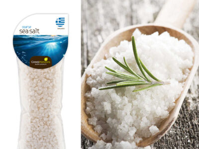 Coarse sea salt