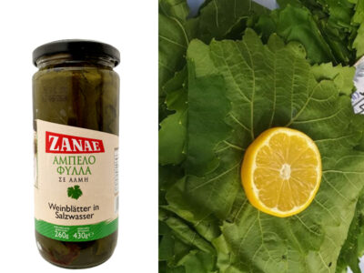 Vine leaves in brine