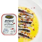 Anchovies piquant in vegetable oil