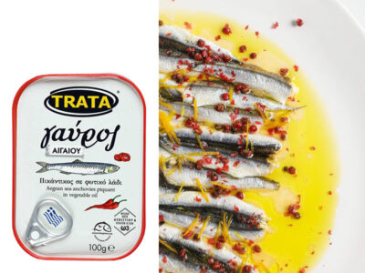 Anchovies piquant in vegetable oil